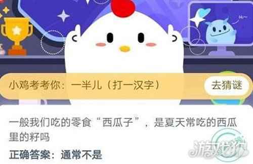 一般我们吃的零食西瓜子是夏天常吃的西瓜里的籽吗