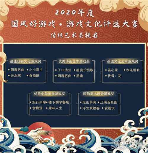 2020国风好游戏游戏文化评选大赛名单出炉 百款优秀文化游戏入围
