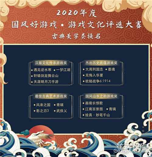 2020国风好游戏游戏文化评选大赛名单出炉 百款优秀文化游戏入围