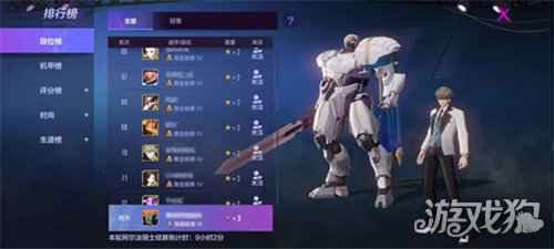 机动都市阿尔法段位有哪些 游戏段位一览