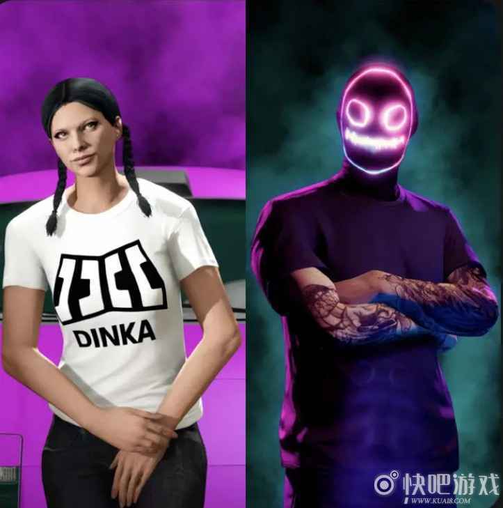 GTA5免费领取霓虹色缝线发光面具  GTA5三波重磅大礼第三波