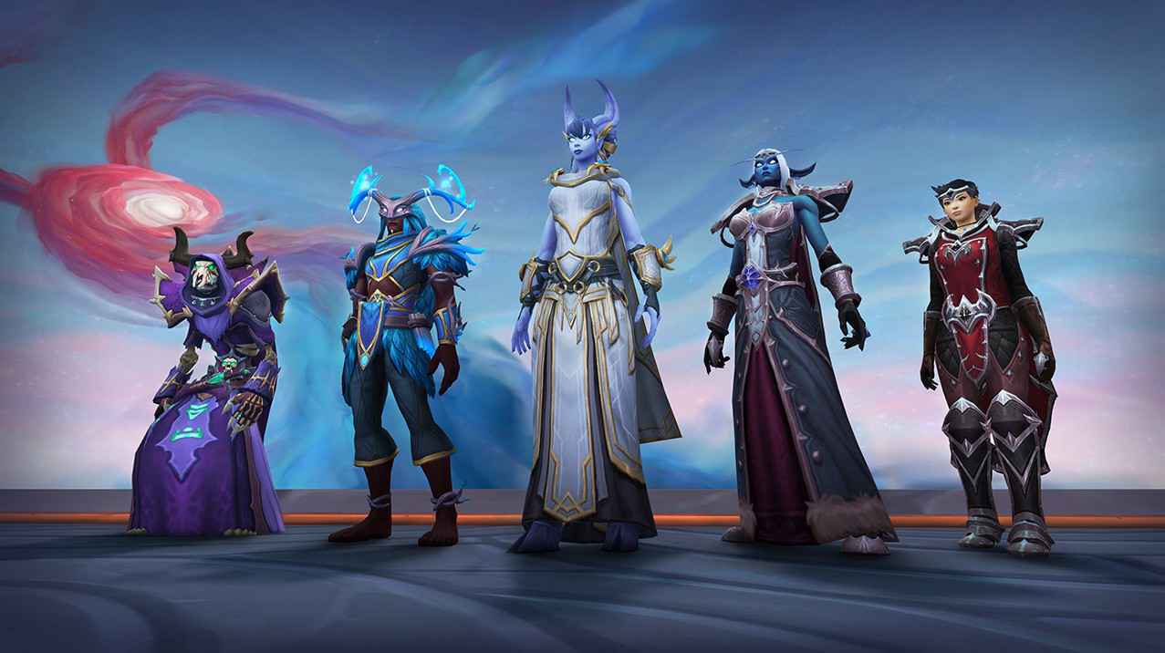 魔兽世界9.1盟约装甲套装外观曝光