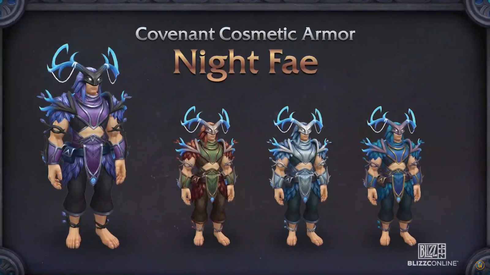 魔兽世界9.1盟约装甲套装外观曝光