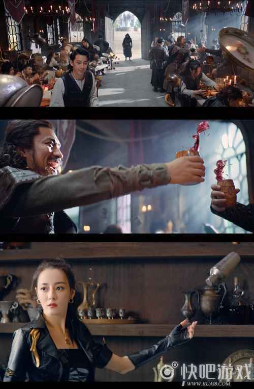 《荣耀大天使》魔幻大片首映，热巴、孙红雷狂飙演技