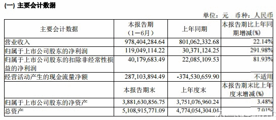 【电报解读】这家公司半年净利增近300%，设备已应用于5纳米芯片制造