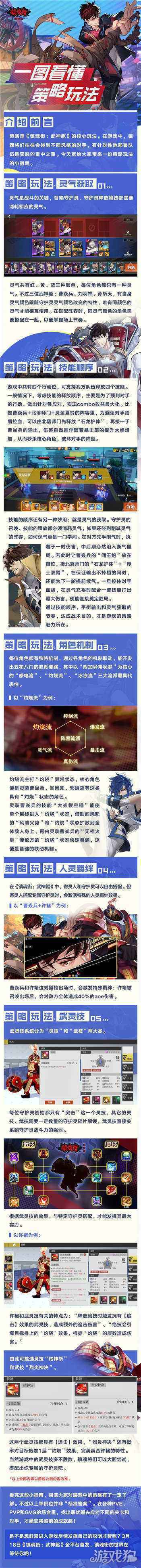 镇魂街武神躯3月18日全平台首发 一图看懂策略玩法