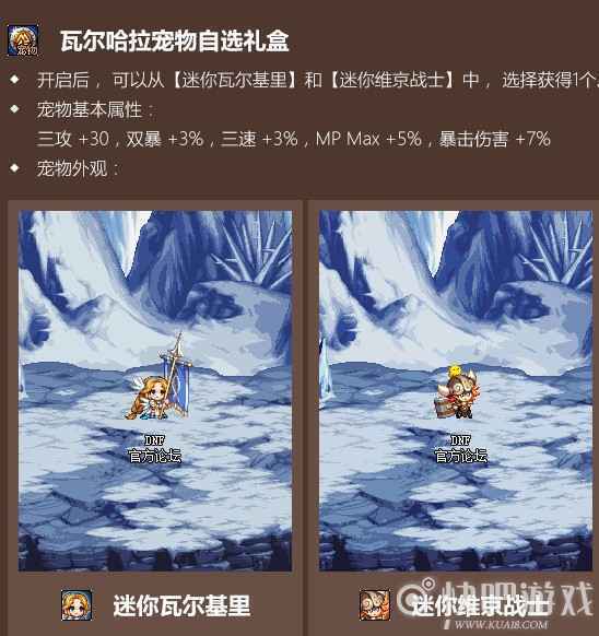 DNF2021五一宠物属性 30点三攻