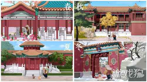 国风动画带你感受春意盎然 梦幻花园御花园春版本上线