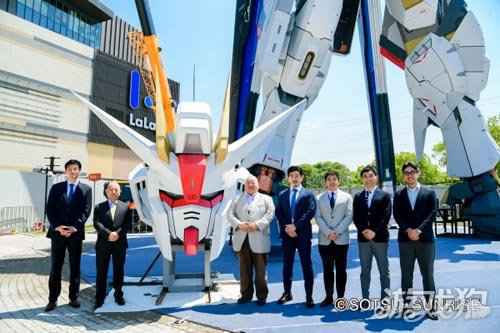 实物大自由高达立像完成安全祈愿式 揭幕仪式即将到来