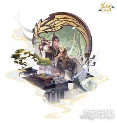 花亦山心之月游戏美术素材爆料 国韵金描颜彩东方