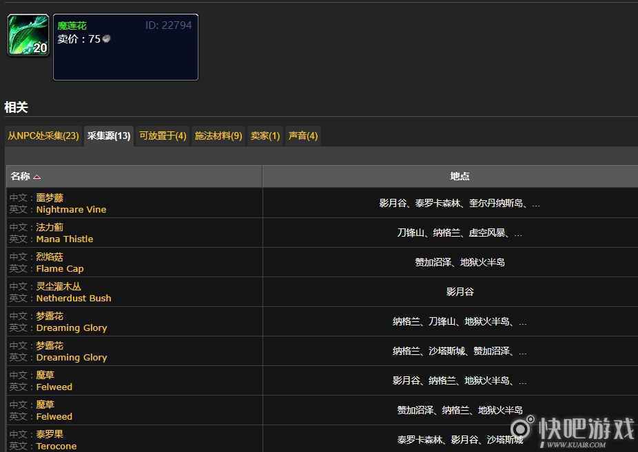 魔兽70级值钱材料推荐   让你赚的盆满钵满
