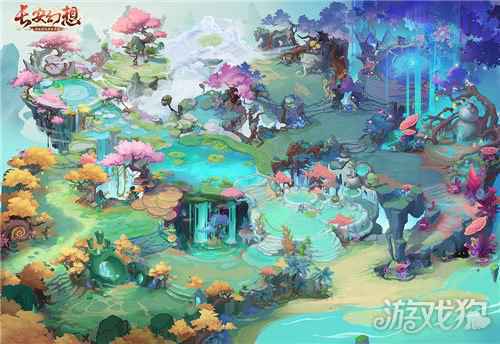 长安幻想云梦岛场景曝光 云梦皆妖灵凡世恐难寻