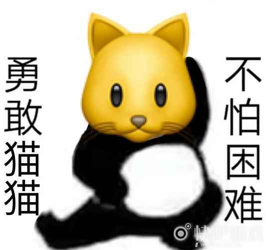 勇敢牛牛不怕困难表情包