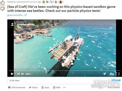 沉浮斩获海内外玩家好评 国产游戏物理造船欢乐多