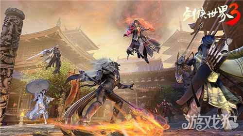 剑侠世界3六段大轻功御雕轻功视频首曝