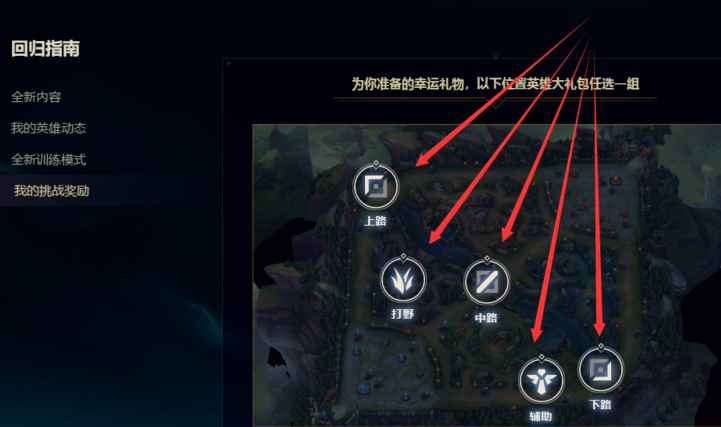 英雄联盟回归礼包怎么领取