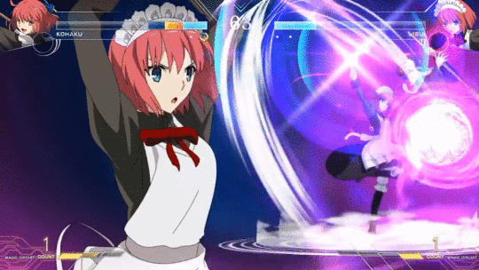 《月姬格斗：Type Lumina》新对战演示 翡翠vs琥珀