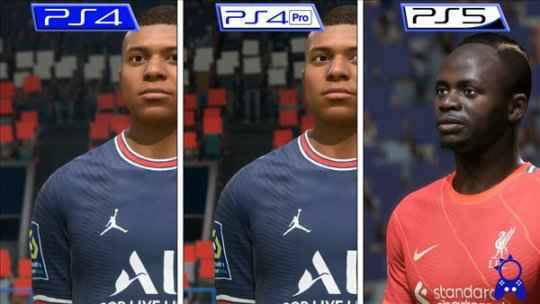 PS版《FIFA 22》对比演示 PS5建模改进、无太大变化