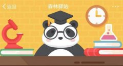 狗不能看到哪种颜色 森林驿站3月5日答案