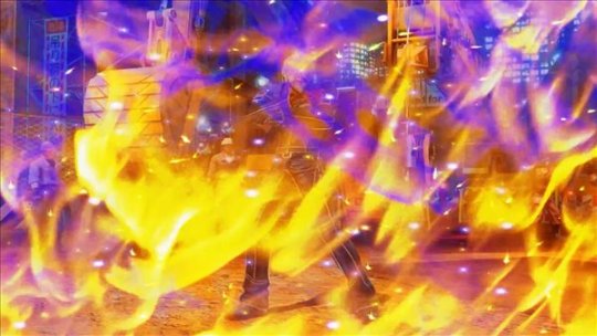 SNK《拳皇15》改造战士K'演示 拥有赤炎之力