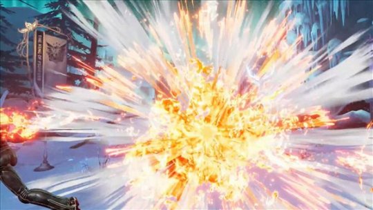 SNK《拳皇15》改造战士K'演示 拥有赤炎之力