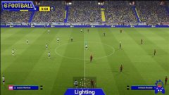 《eFootball 2022》对比《FIFA 22》 球员面部和动作展
